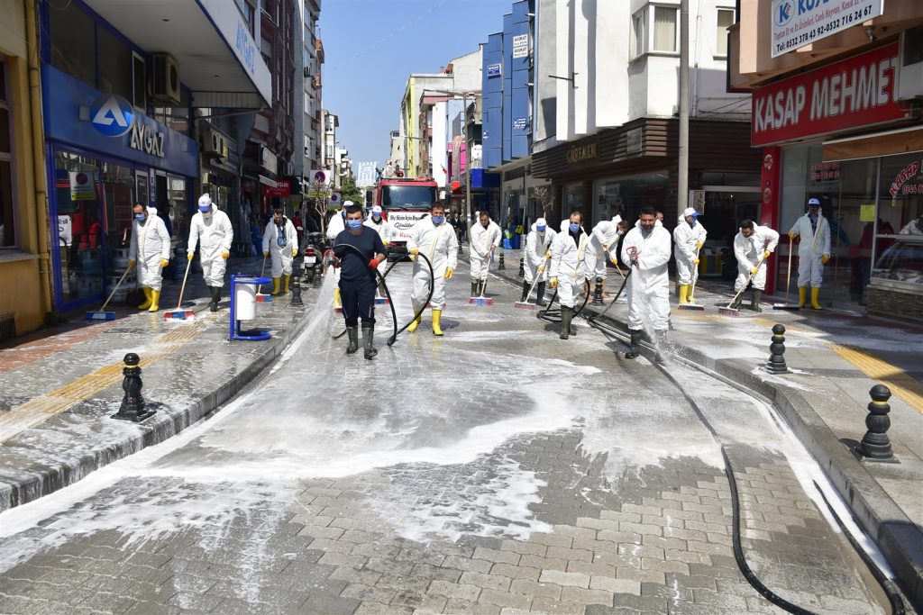 Biga Belediyesi’nden Dezenfekte Seferberliği
