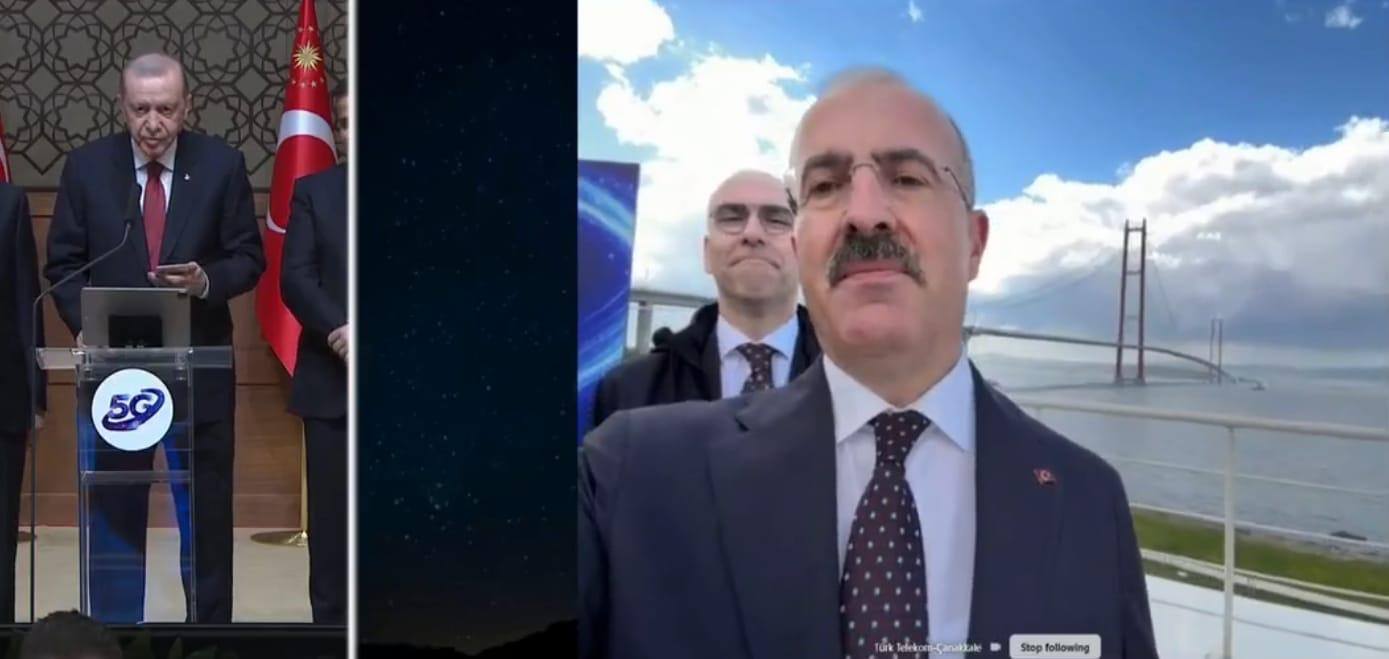 1915 Çanakkale Köprüsü’nden Tarihi 5G Bağlantısı! Türkiye Yeni Döneme Böyle Girdi