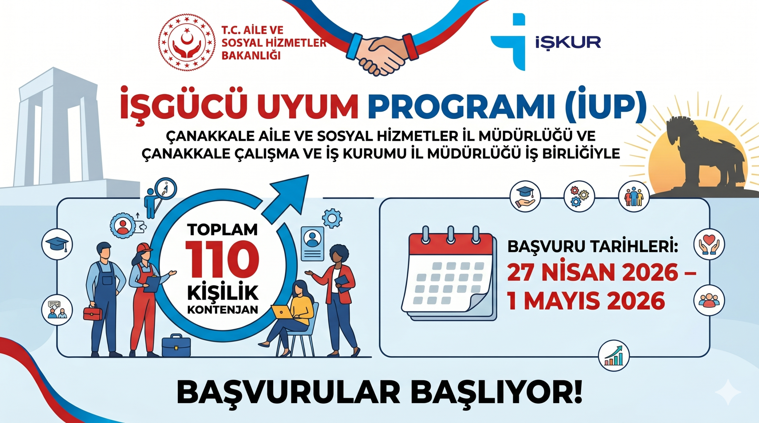 Çanakkale’de İş Arayanlara Müjde! Çanakkale’de 110 Kişiye İş Fırsatı! O Şart Detayı Dikkat Çekti