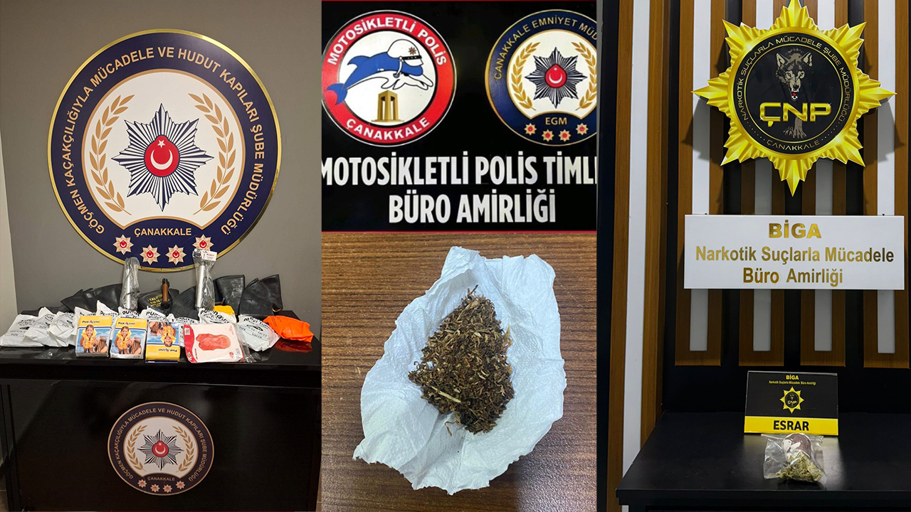 Çanakkale’de 8 Bin Kişi Denetlendi… Gözaltılar, Tutuklamalar Var!