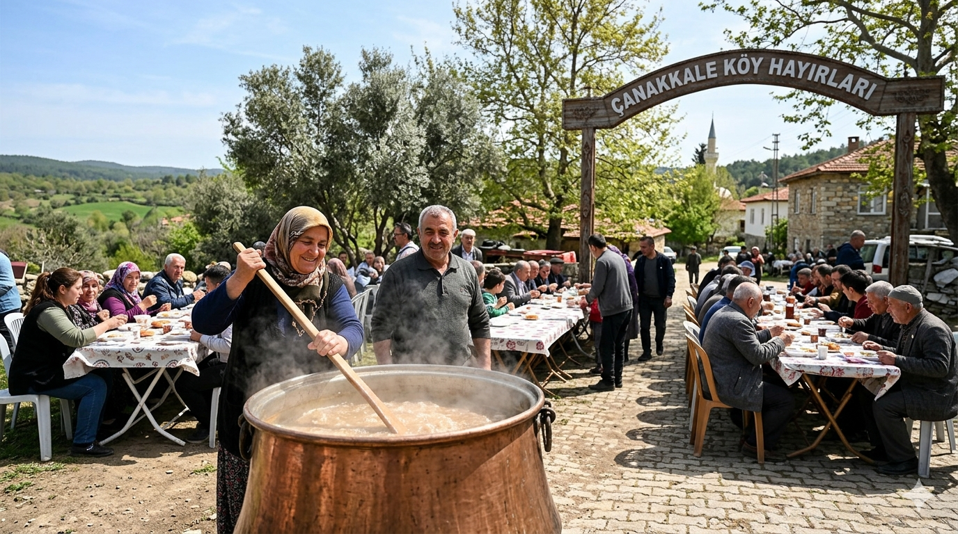 Çanakkale’de Köy Hayırları Başlıyor! Hangi Köyde Ne Zaman? O Tarihler Açıklandı…