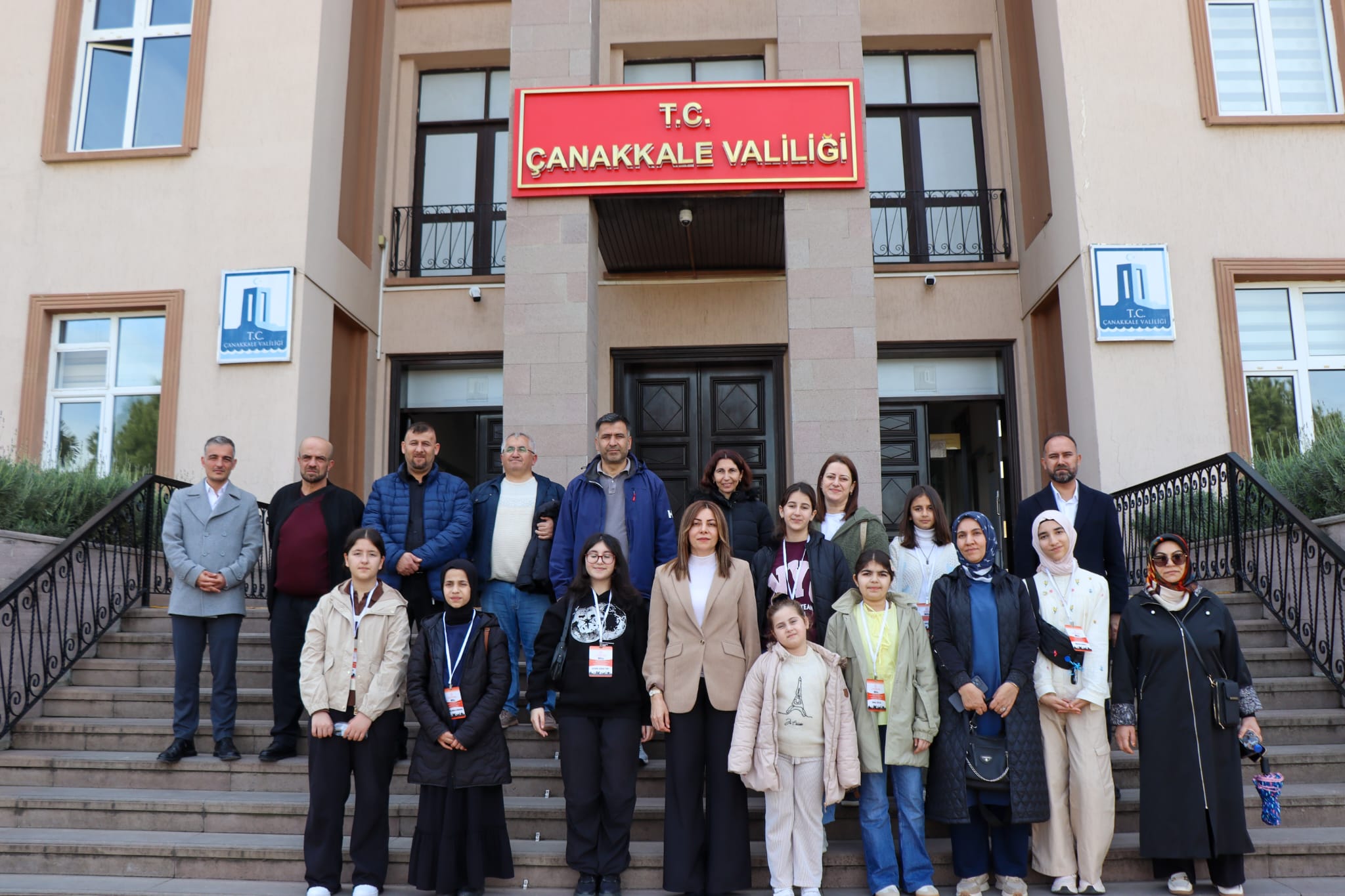 Çanakkale’de Gururlandıran Buluşma! Türkiye Birincileri Müdürle Bir Araya Geldi