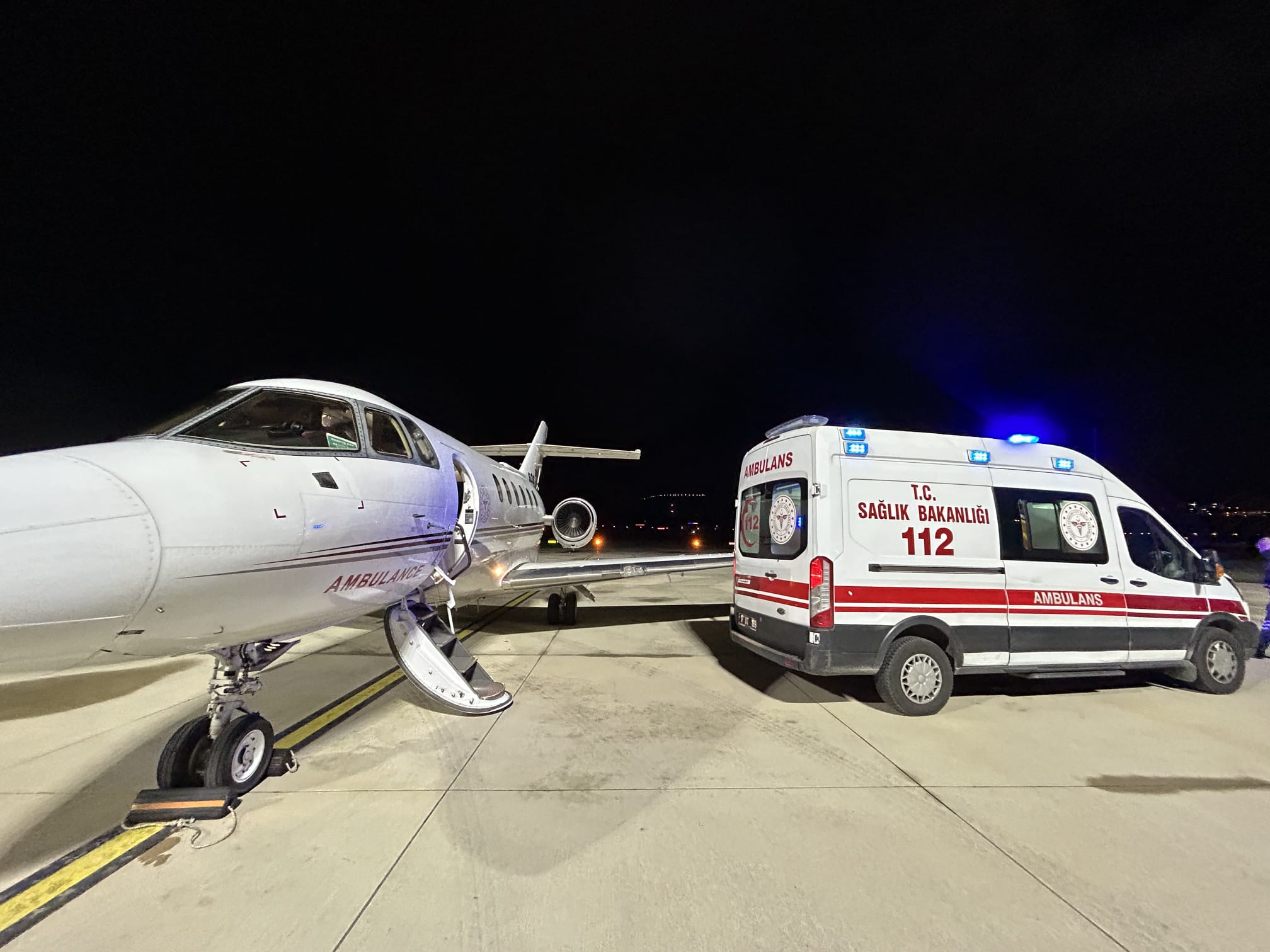 54 Günlük Bebek İçin Alarm Verildi! Çanakkale’den Havalanan Ambulans Uçak Her Şeyi Değiştirdi